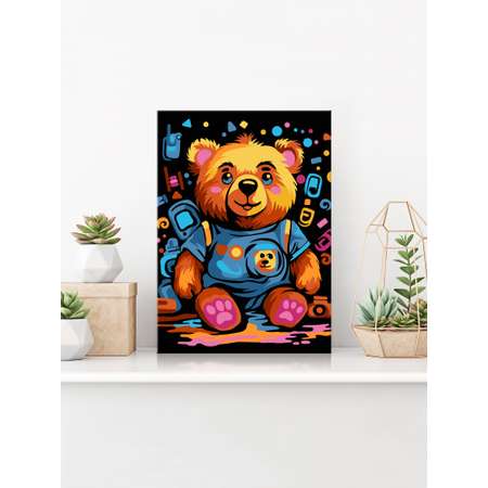 Картина по номерам Hobby Paint Милый медвежонок в ассортименте