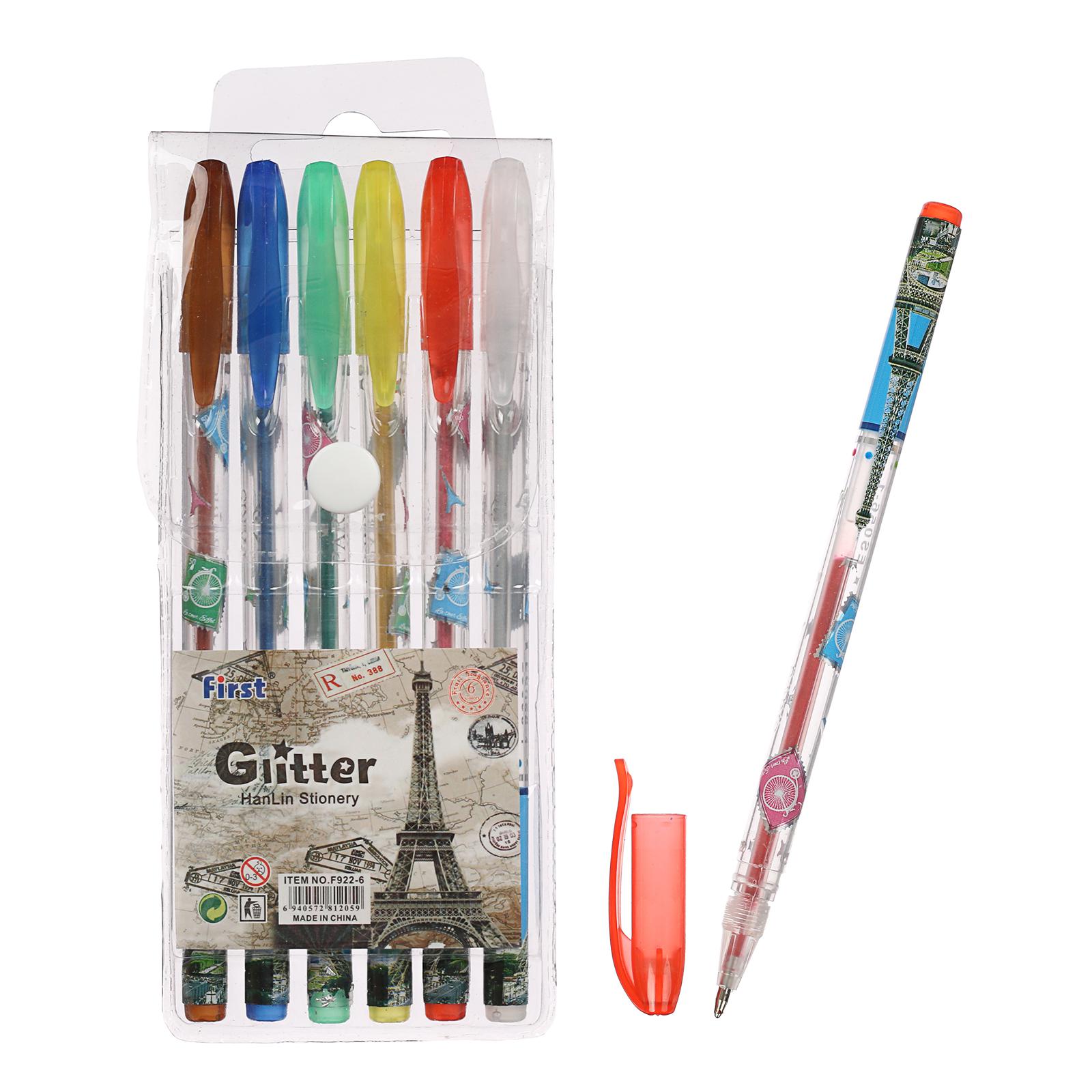 Ручка гелевая Sima-Land 6 шт. - фото 4