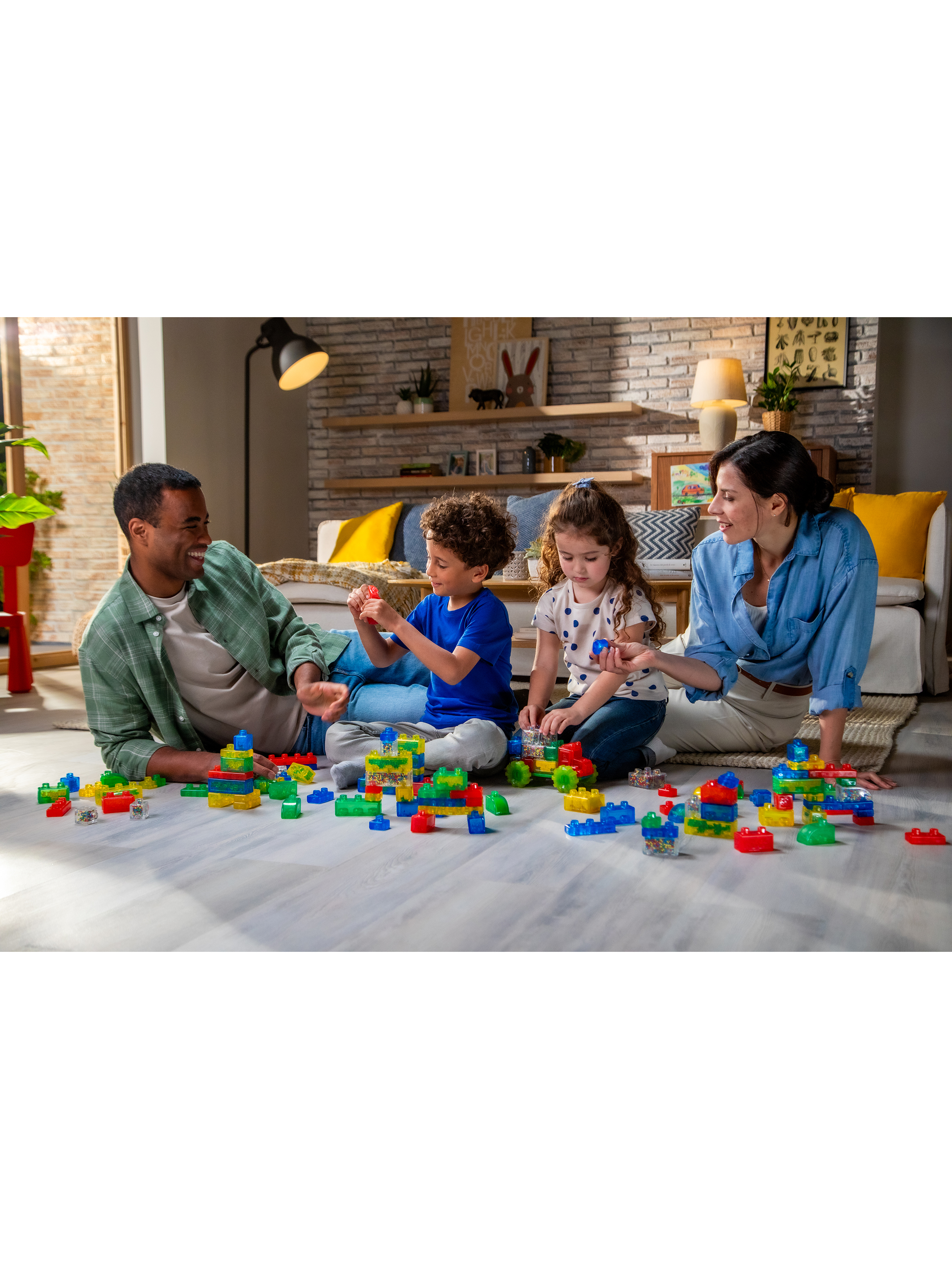 Конструктор Jelly Blox Мега-набор мягкий 50 дет. - фото 18