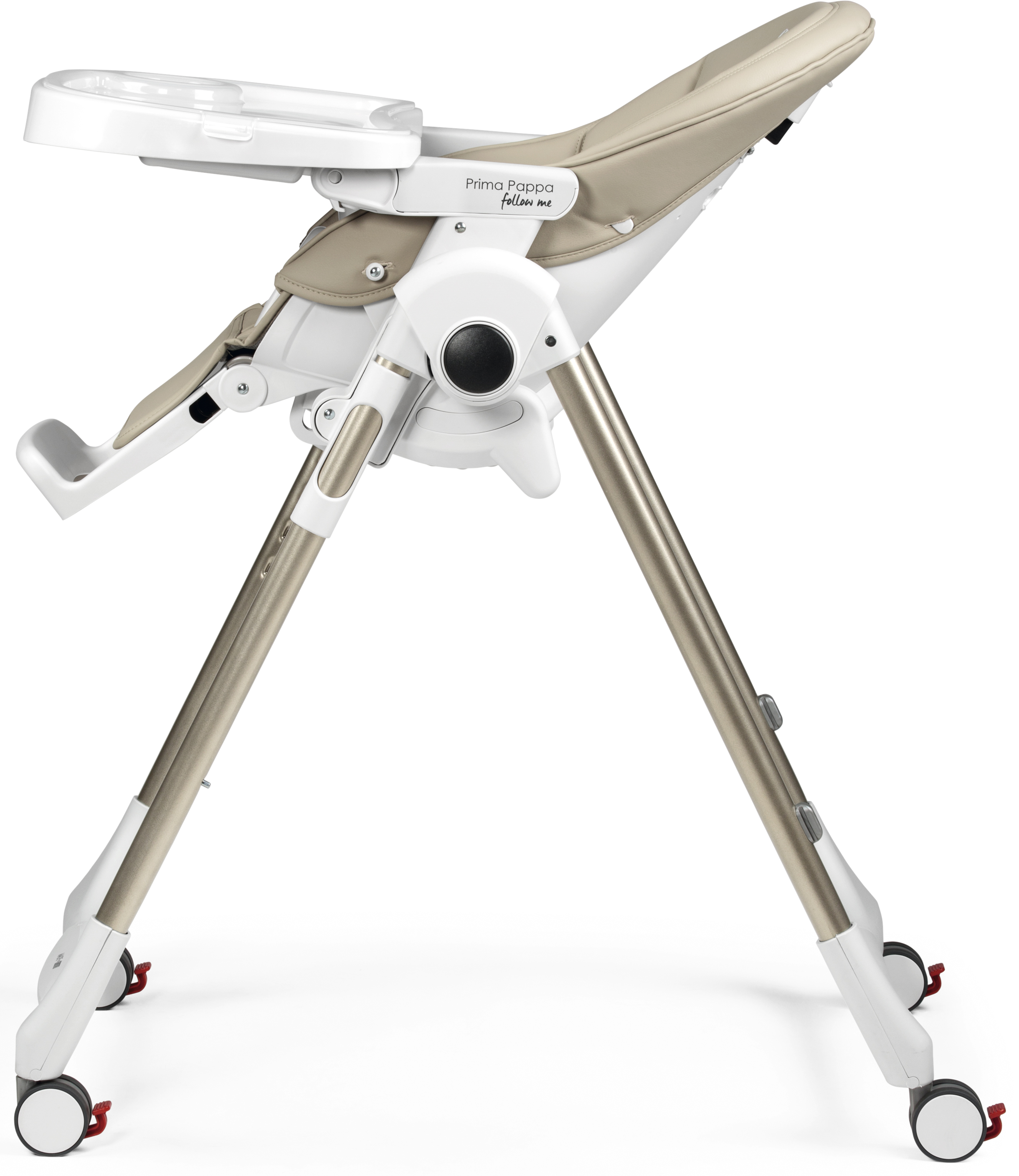 Стульчик для кормления Peg-Perego Prima Pappa Follow Me бежевый - фото 6