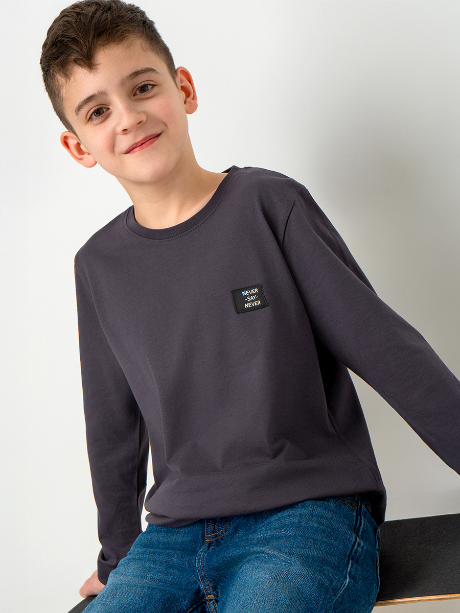 Лонгслив BONITO KIDS SS6096графитовый - фото 10