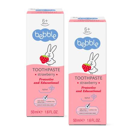 Зубная паста Bebble клубника