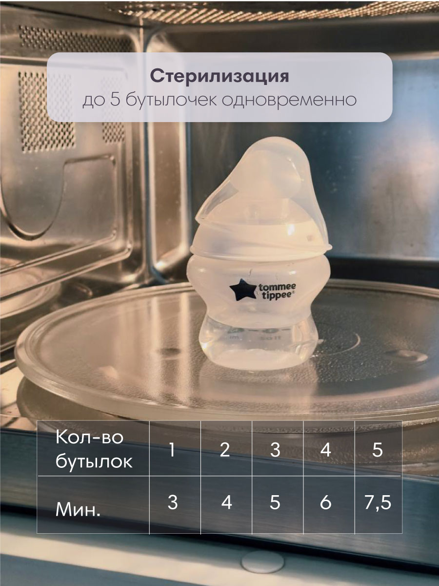 Бутылочка Tommee tippee Natural 260 мл 1 шт. - фото 9