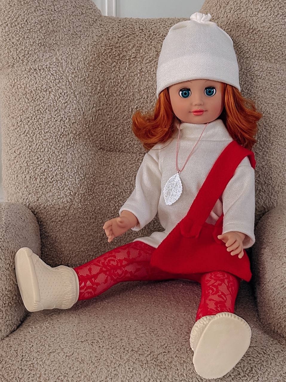 Кукла большая (ростовая) СТРАНА КУКОЛ говорящая Стелла высота 60 см 22-03.3 - фото 26