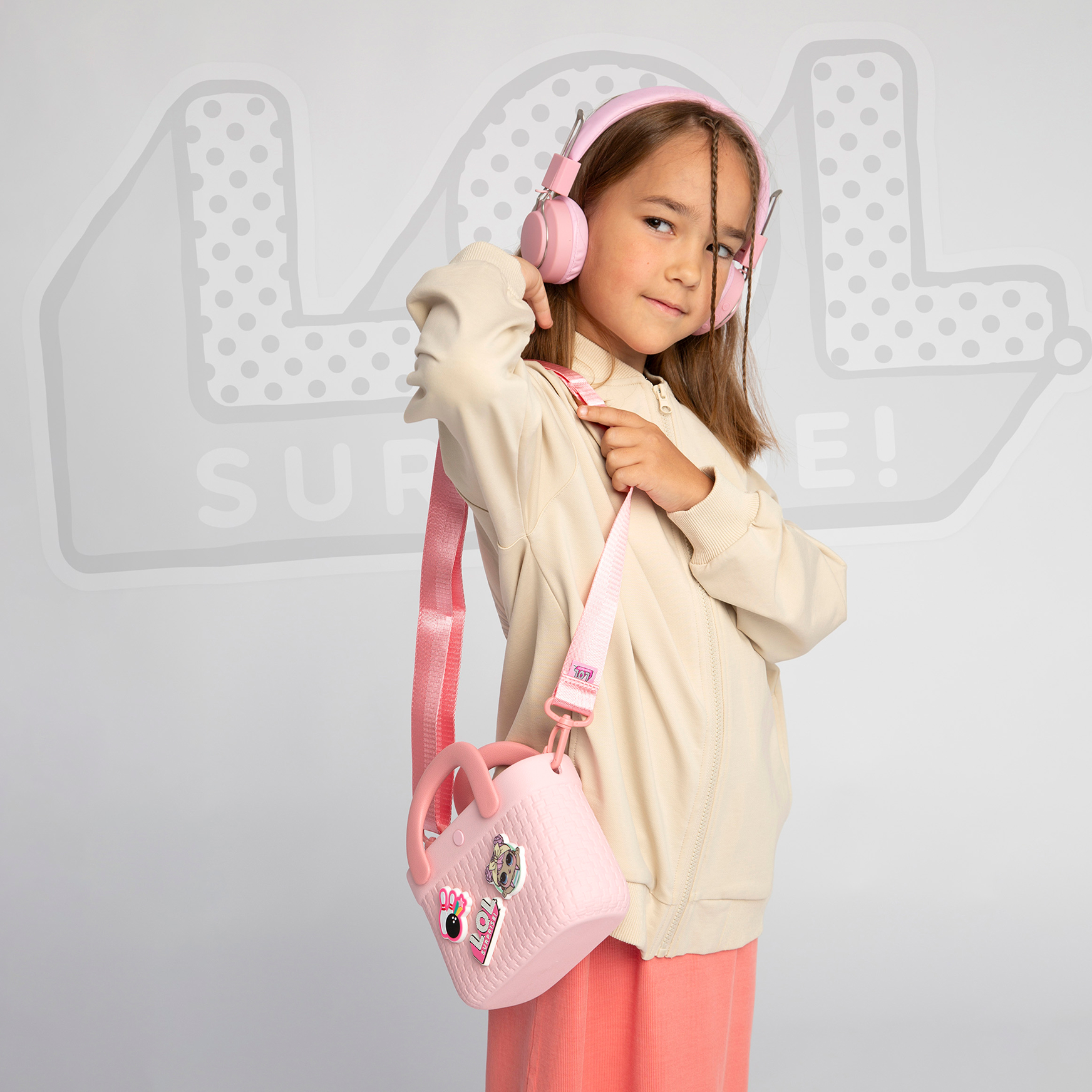 Сумка L.O.L. Surprise! розовая корзинка + джиббитсы - фото 11