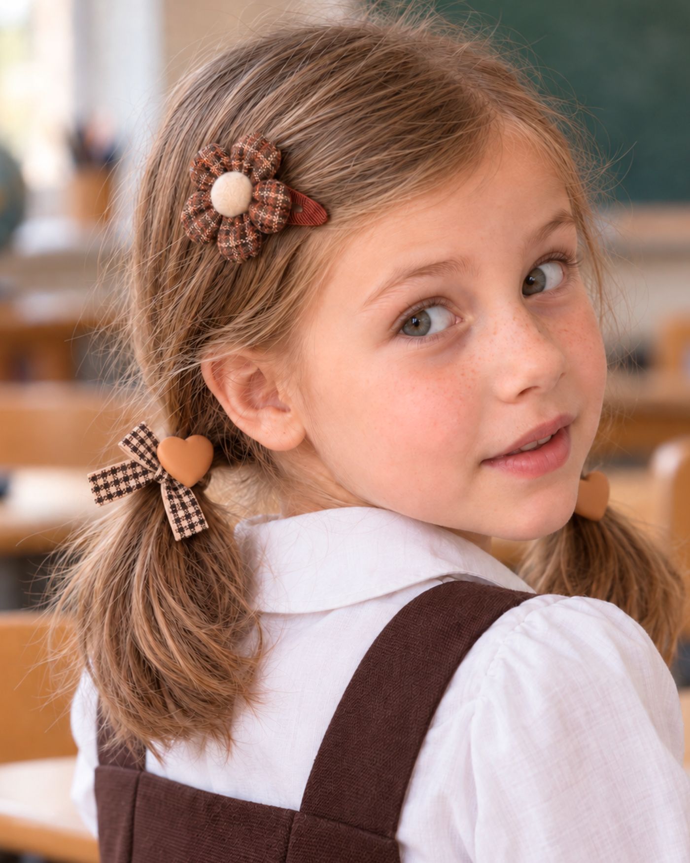 Заколка Demi Star Brown 2 шт. - фото 4