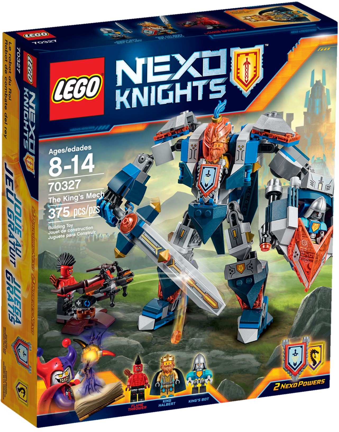 Конструктор LEGO NEXO KNIGHTS 70327 375 дет. - фото 1