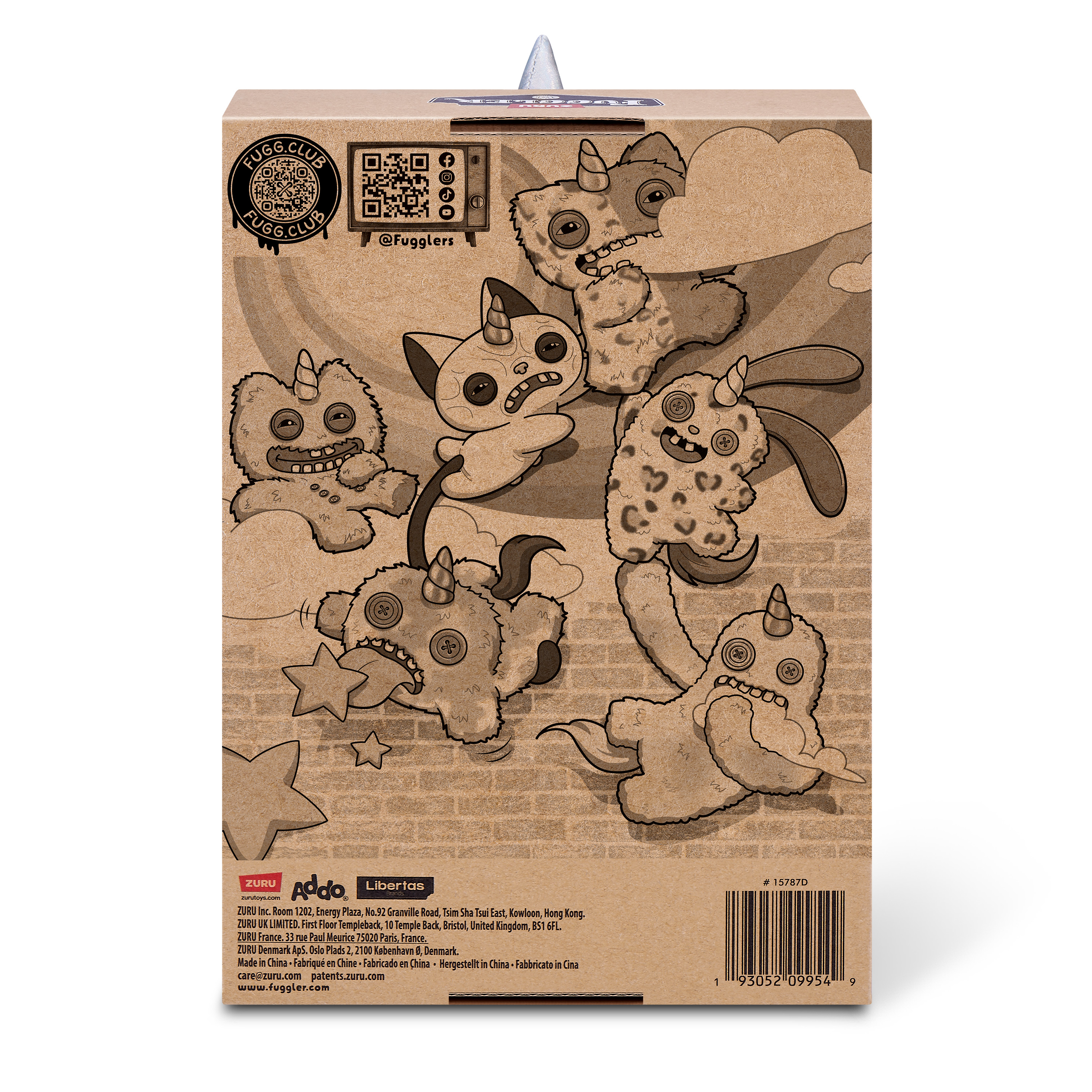 Мягкая игрушка Zuru FUGGLER Рогатый кролик - фото 8