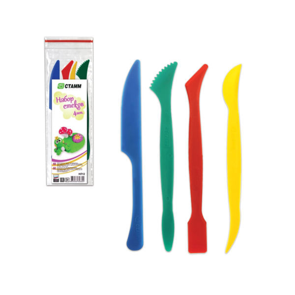 Стек для лепки СТАММ 4 шт. - фото 1