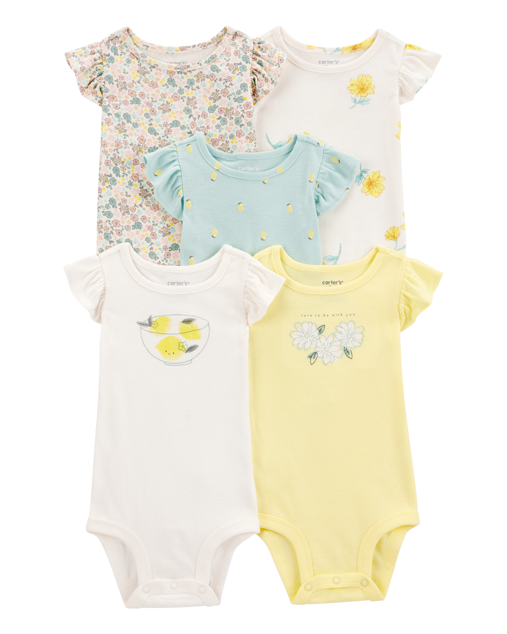 Боди 5 шт Carters 1S362610 - фото 1