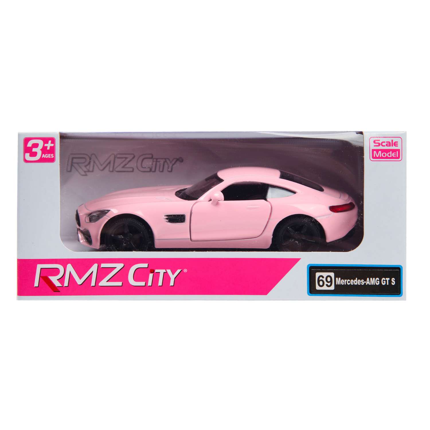 Автомобиль RMZ CITY Mercedes GT розовый 544988(G) - фото 7