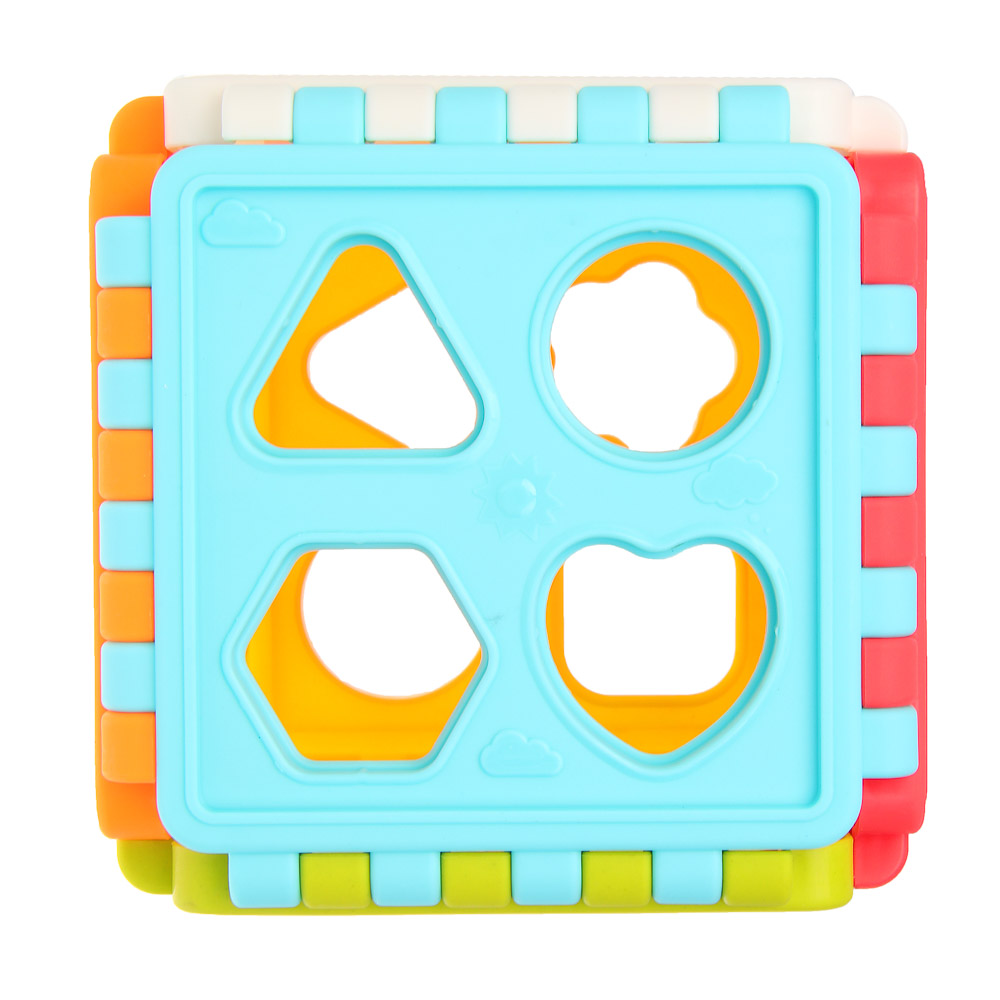 Игрушка Игроленд бизиборд сортер Бизикуб - фото 15