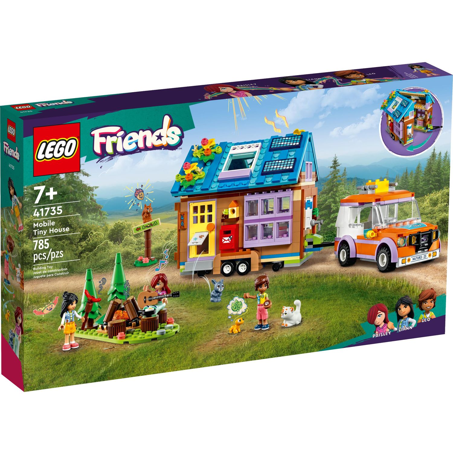 Конструктор LEGO Friends Передвижной домик 785 дет. - фото 1