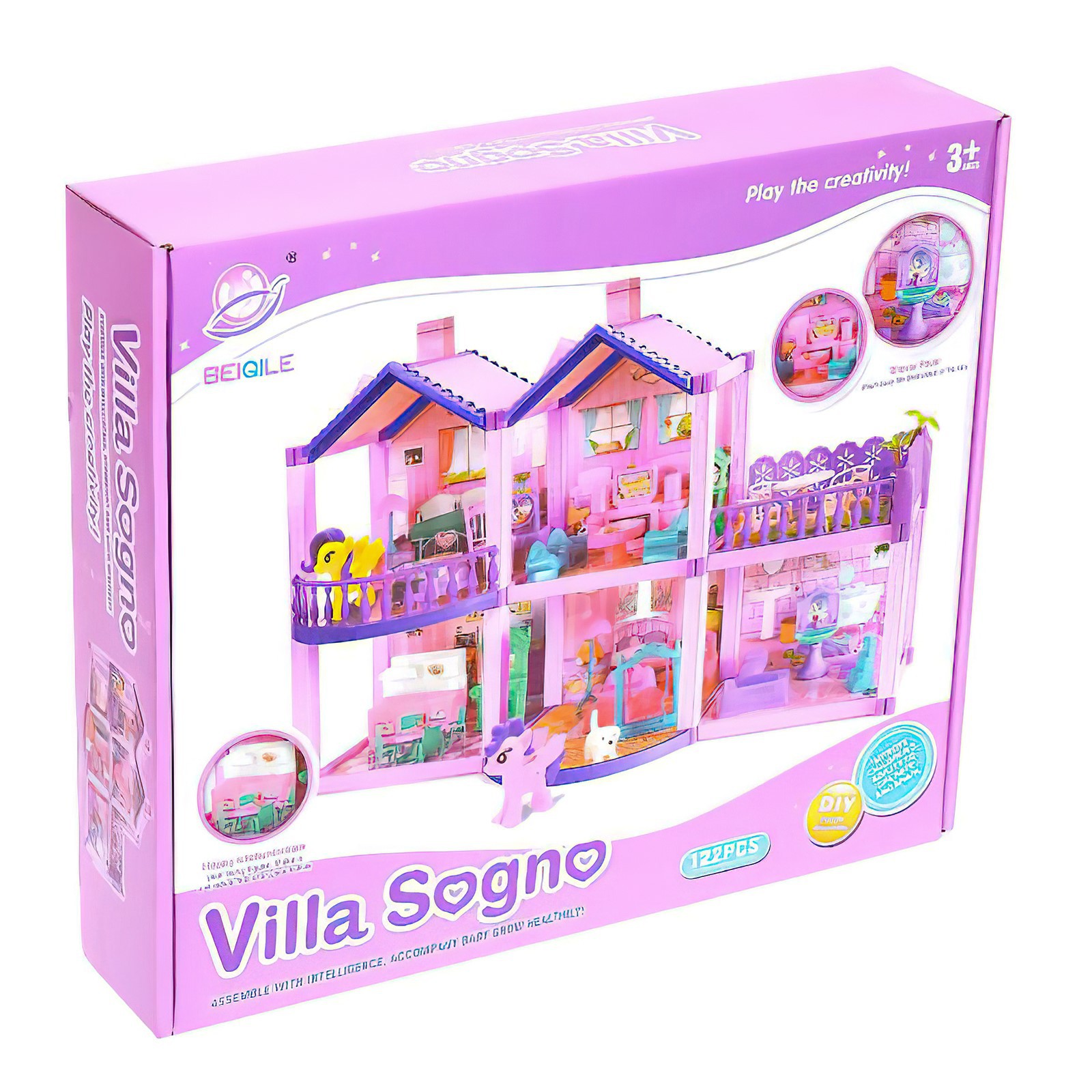 Домик для кукол Sima-Land 36 см 5340703 - фото 16