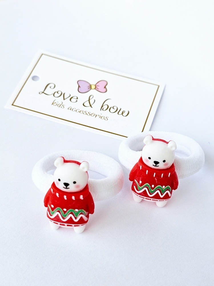 Набор резинок для волос LOVE&BOW Strawberry pink - фото 1