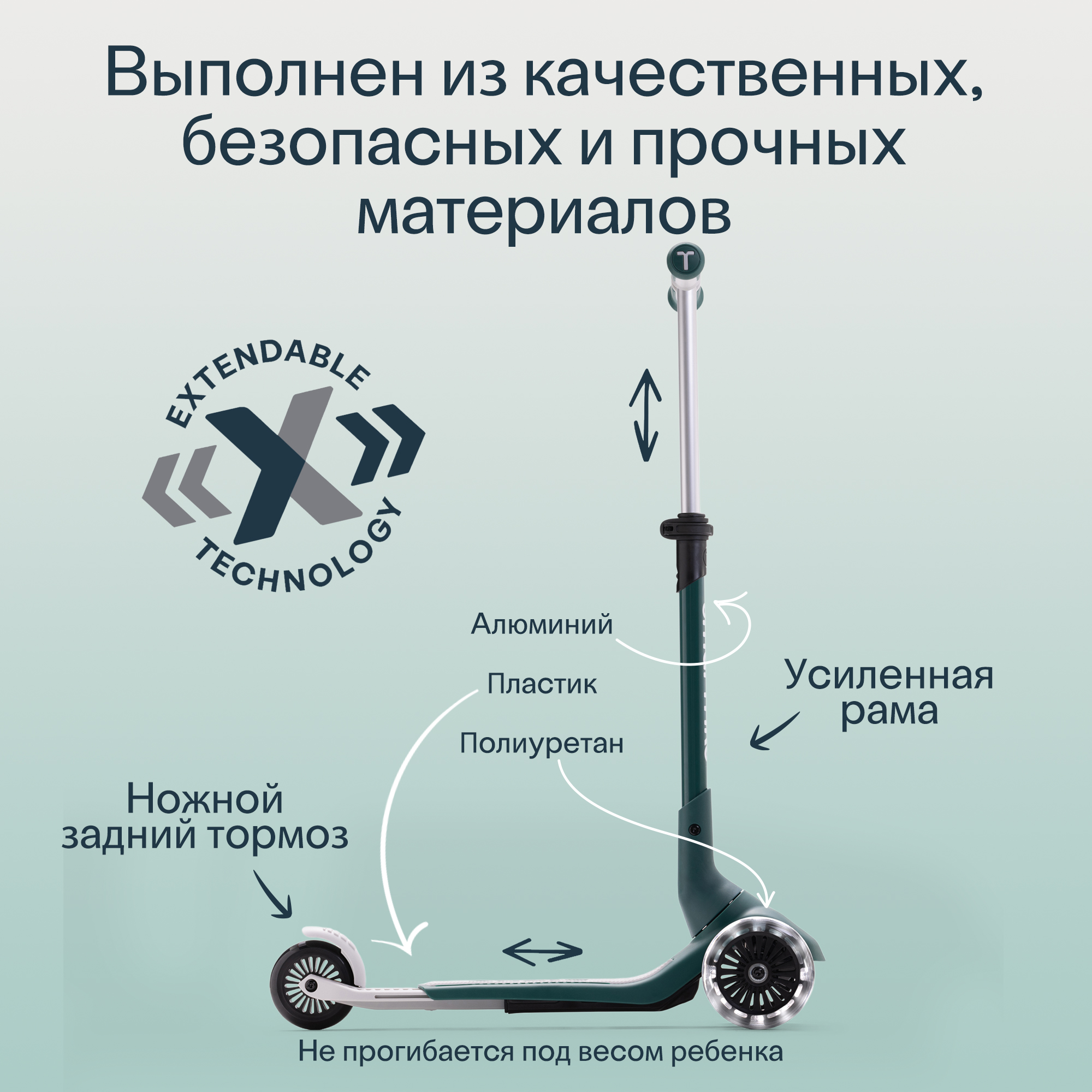 Самокат SmarTrike трехколесный - фото 5