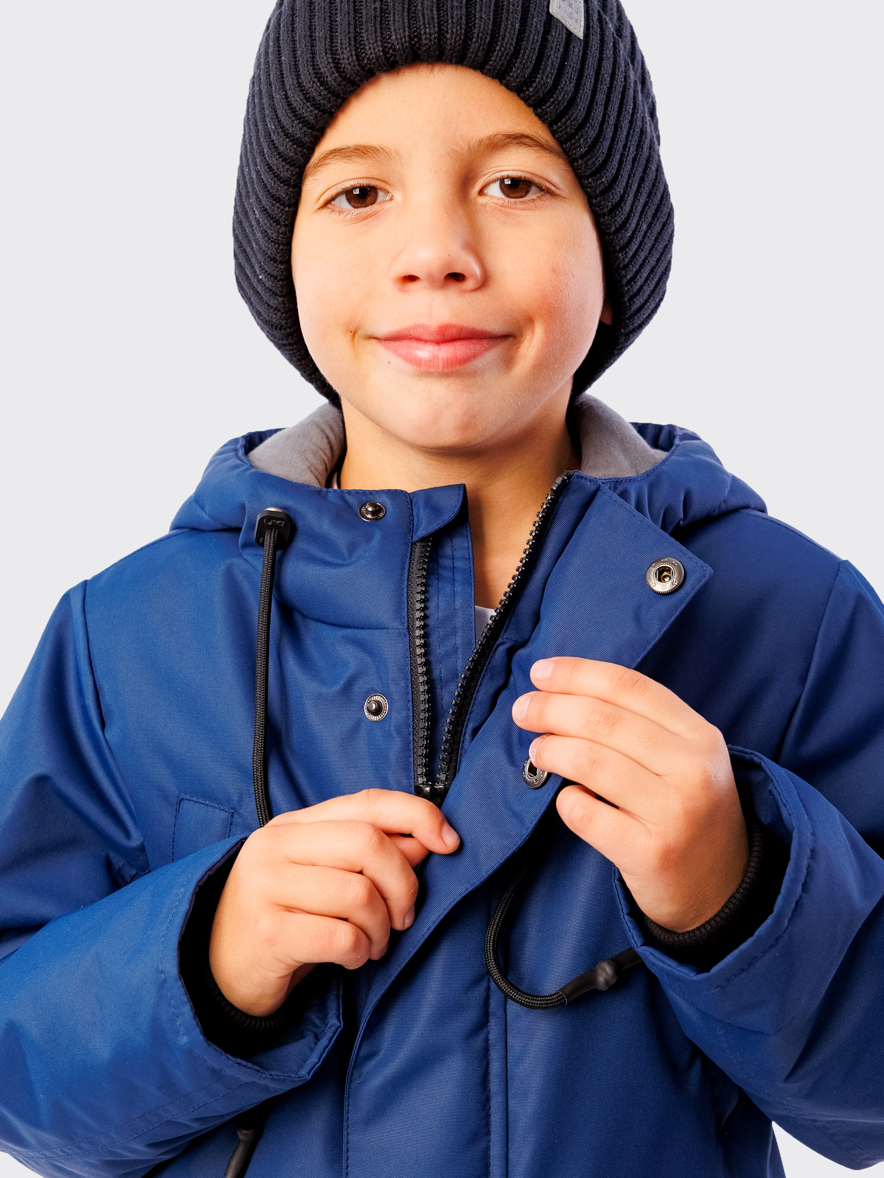 Парка UKI KIDS 4spr23-015тсин - фото 3