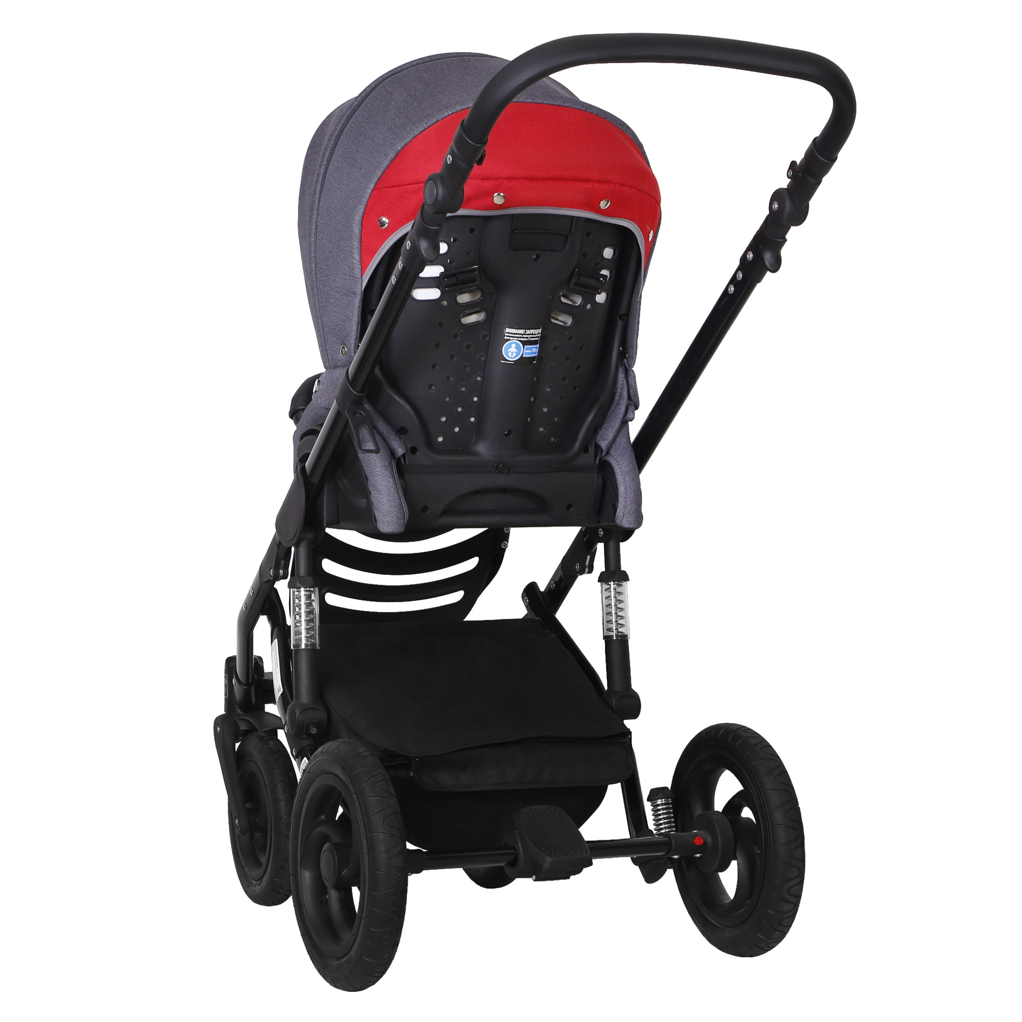 Коляска 2в1 SIGER Alba серый - фото 14