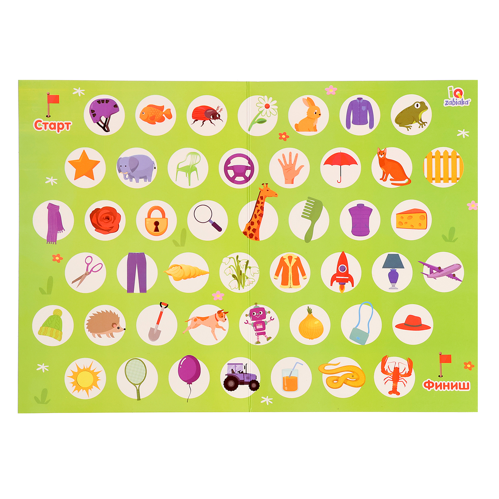 Настольная игра IQ-ZABIAKA Пальчиковая прогулка - фото 7