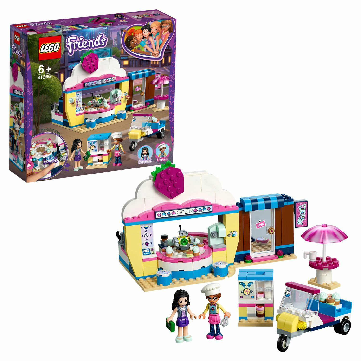 Конструктор LEGO Friends Кондитерская Оливии блочный - фото 1