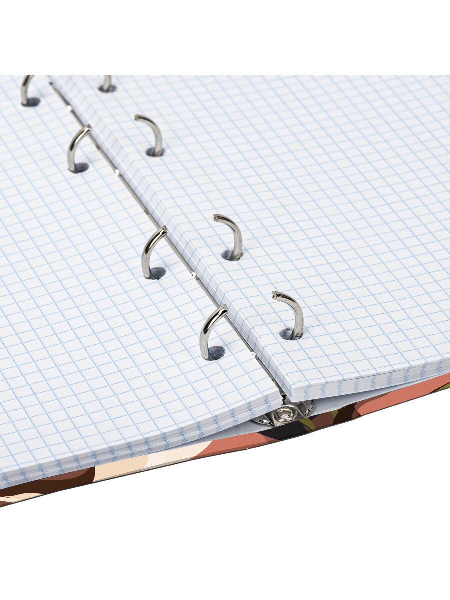 Тетрадь со сменным блоком Brauberg клетка 120 лист. - фото 8