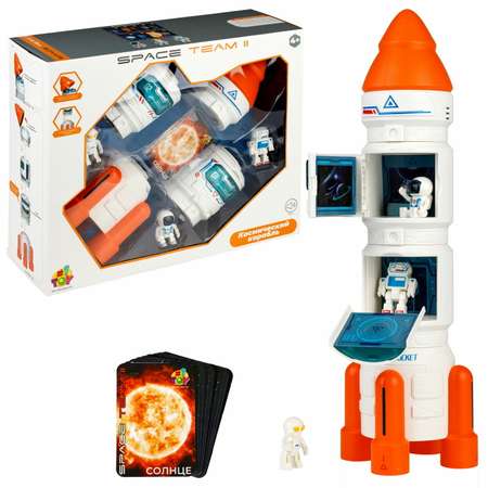 Игровой набор 1TOY Космический корабль белый