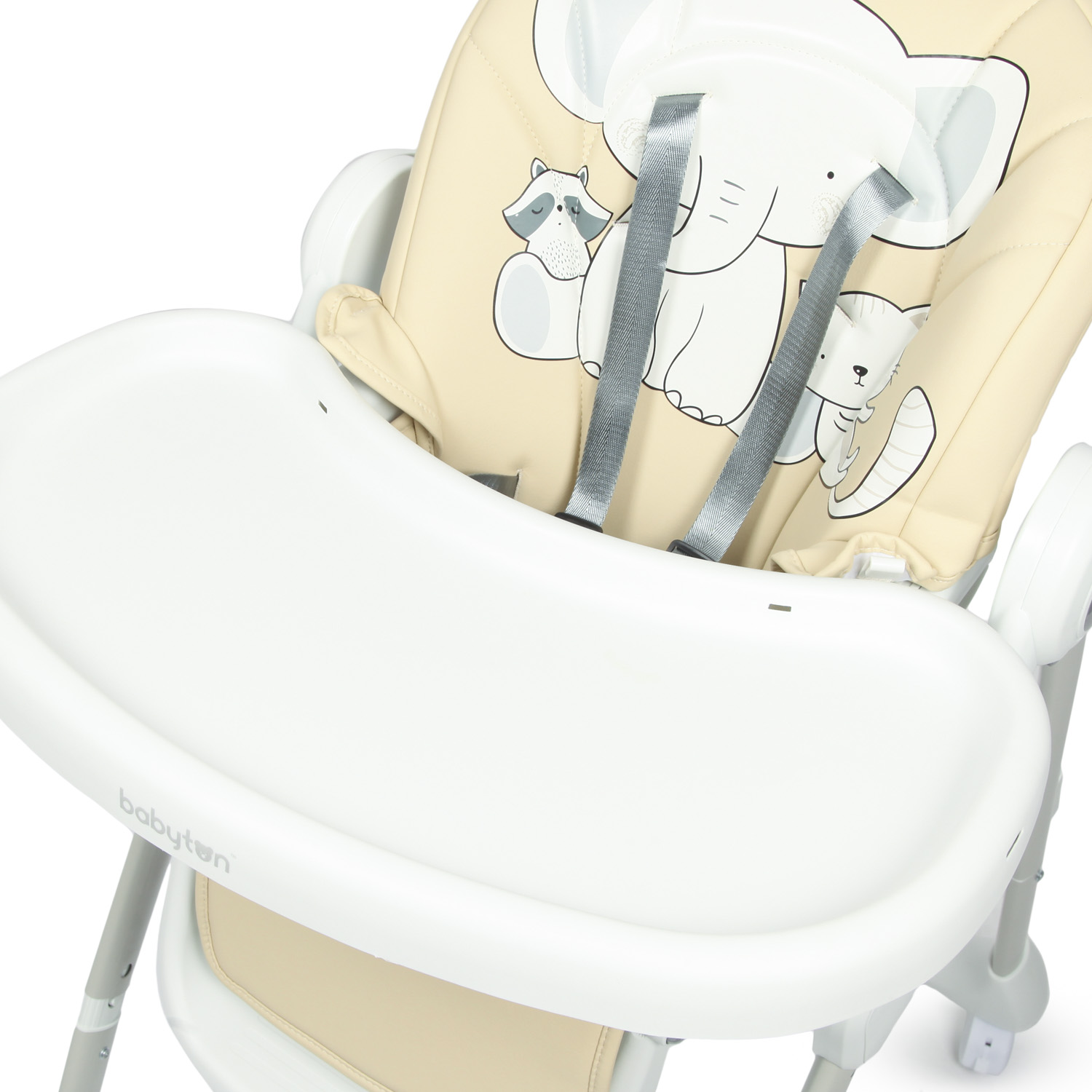 Стульчик для кормления Babyton Multiset Beige классический - фото 19