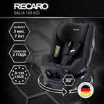 Автокресло Recaro Salia Kid Isofix 0+/1/2 (0-25 кг) черный