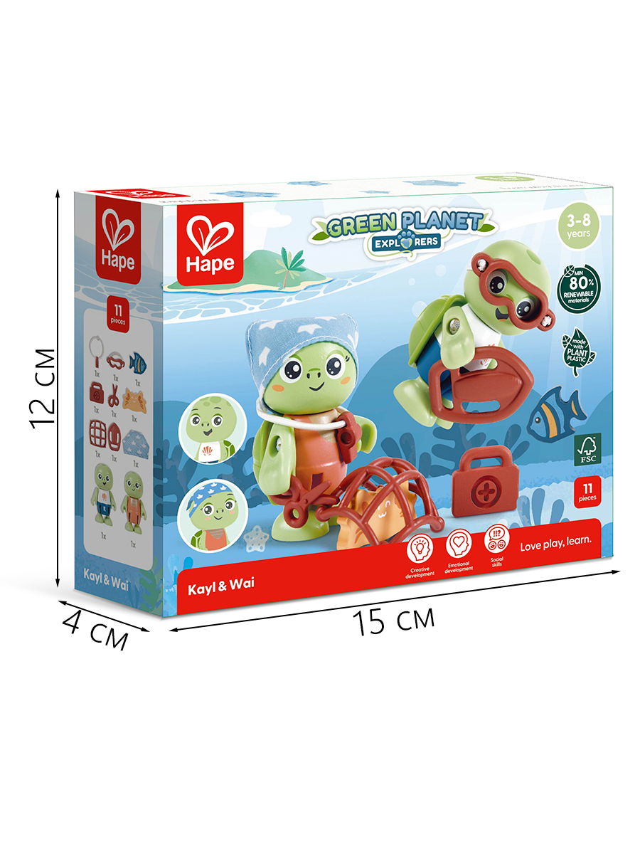 Игровой набор Hape Кейл и Вай - фото 7