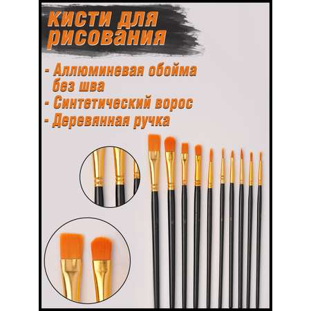 Кисть HIMI MIYA 10 шт.
