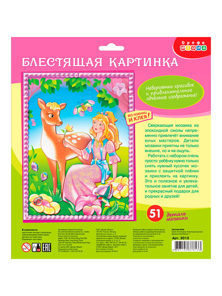 Набор для творчества Дрофа-Медиа аппликация - фото 1