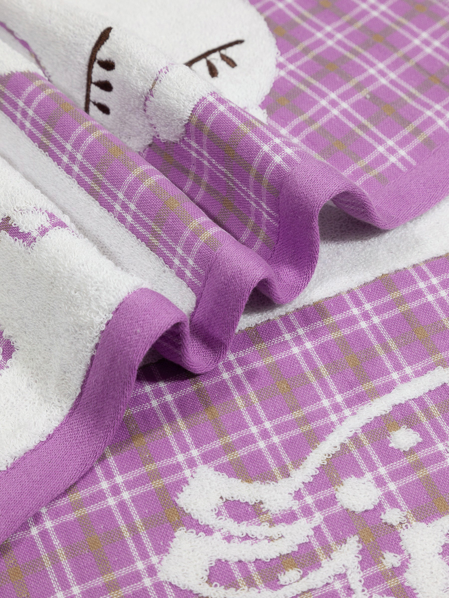 Полотенце Wellness ЗОО_1-75 Набор_2 34 x 76 см 2 шт. - фото 13