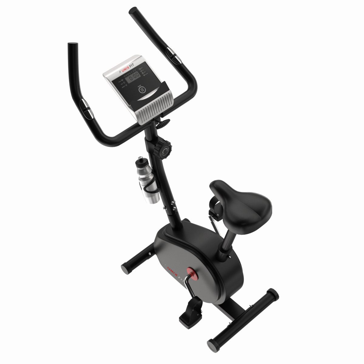 Велотренажер UNIX Fit вертикальный до 100 кг маховик 5 кг 8 уровней нагрузки - фото 5