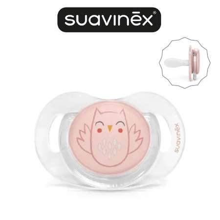 Пустышка Suavinex силикон ортодонтическая от 0 мес.