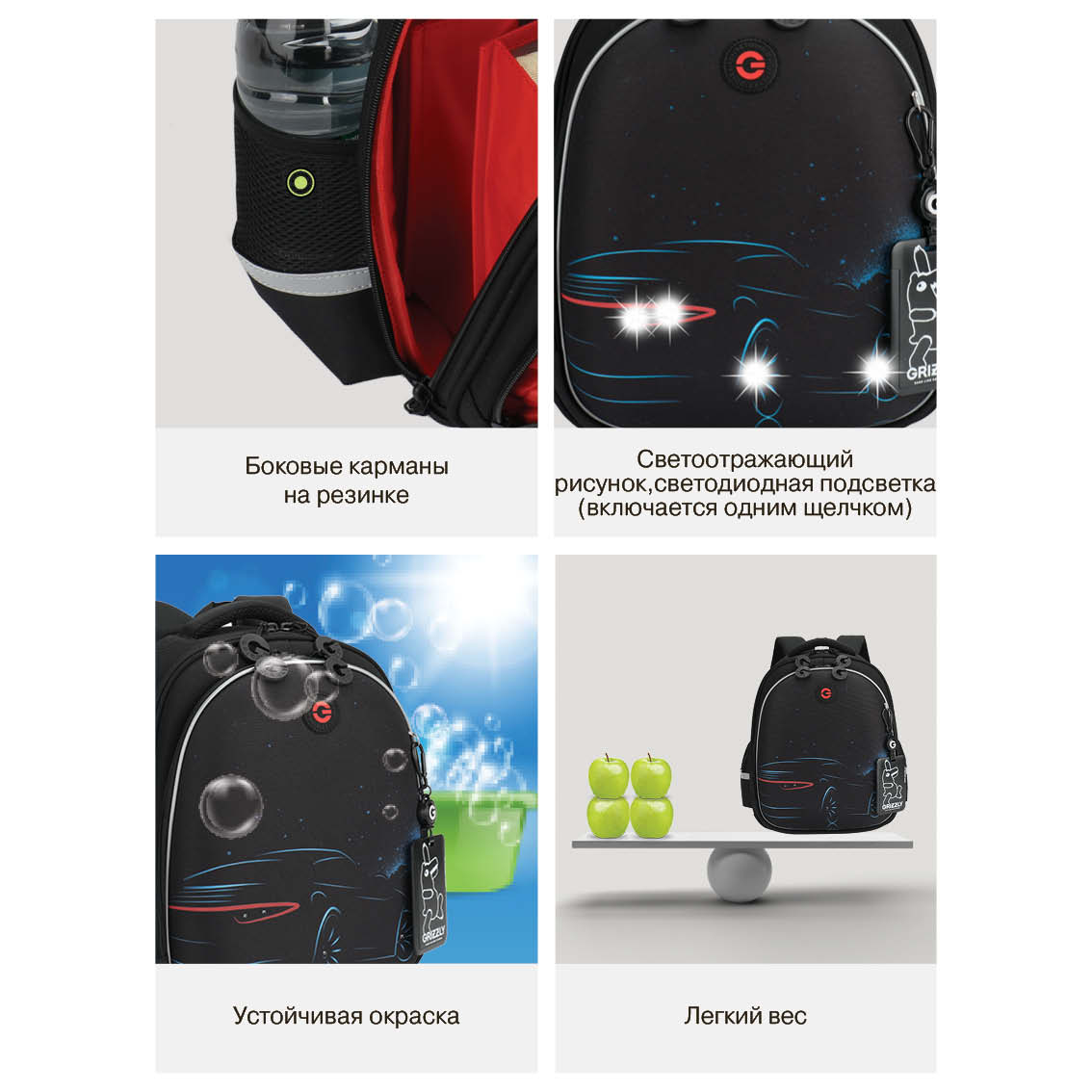 Ранец Grizzly Авто - фото 14