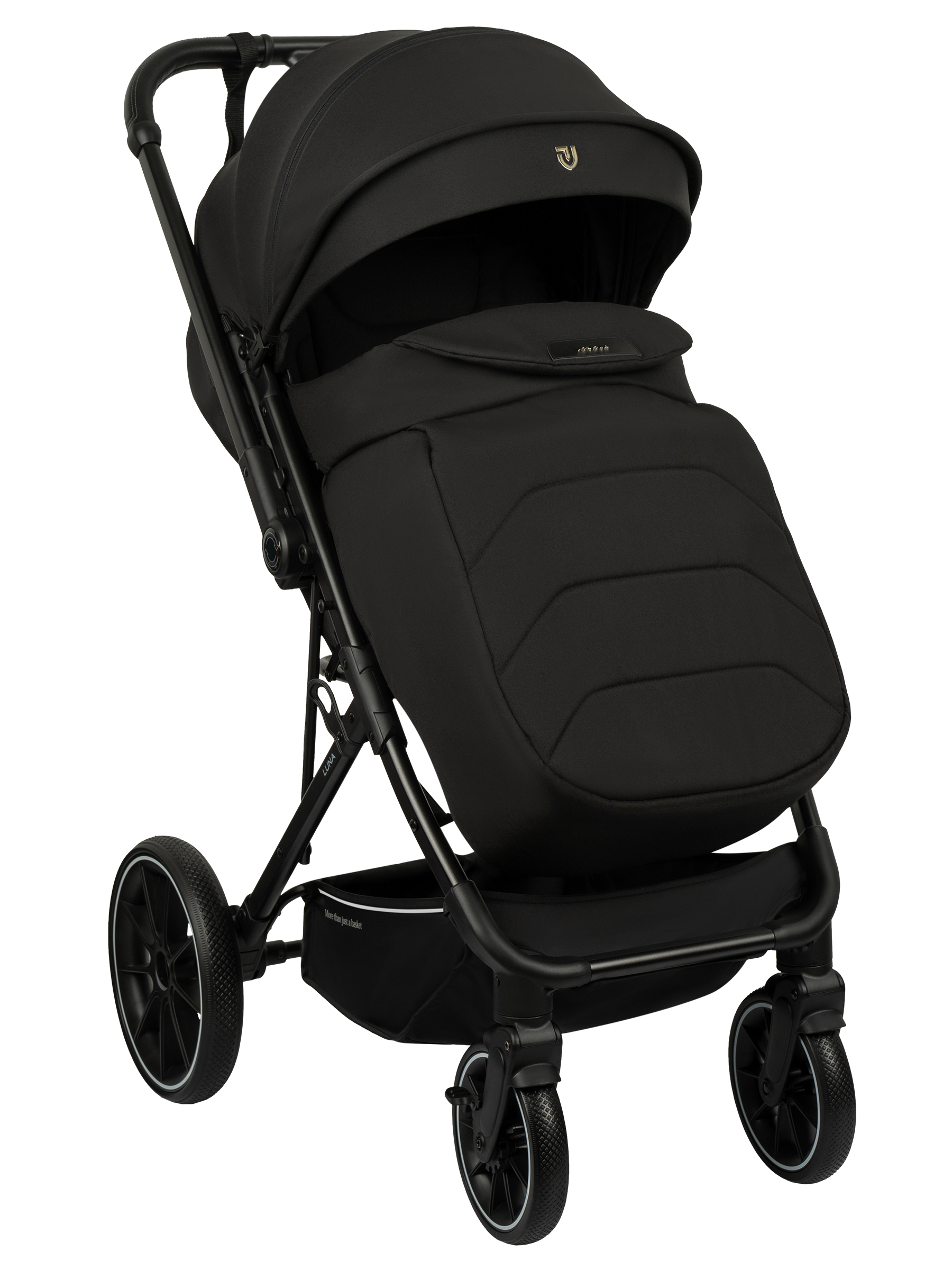 Коляска прогулочная JOVOLA LUNA черный - фото 5