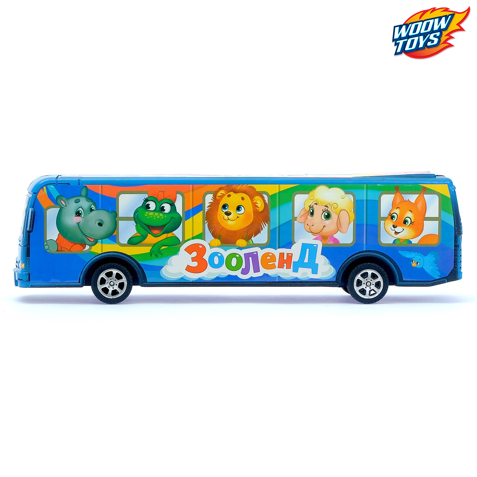 Автобус WOOW TOYS Зооленд 3527617 - фото 4