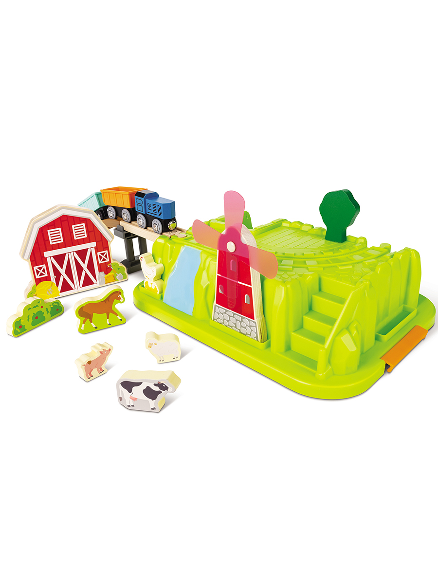 Набор железнодорожный Hape E3783_HP - фото 9