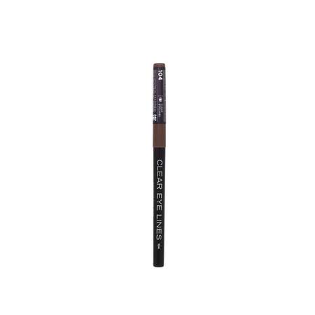 Карандаш механический для глаз Parisa Cosmetics тон 104 Коричневый темный