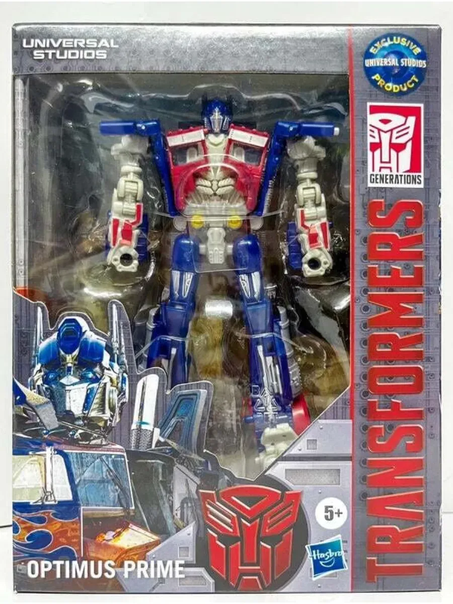 Фигурка Transformers Оптимус Прайм Deluxe 15см - фото 2
