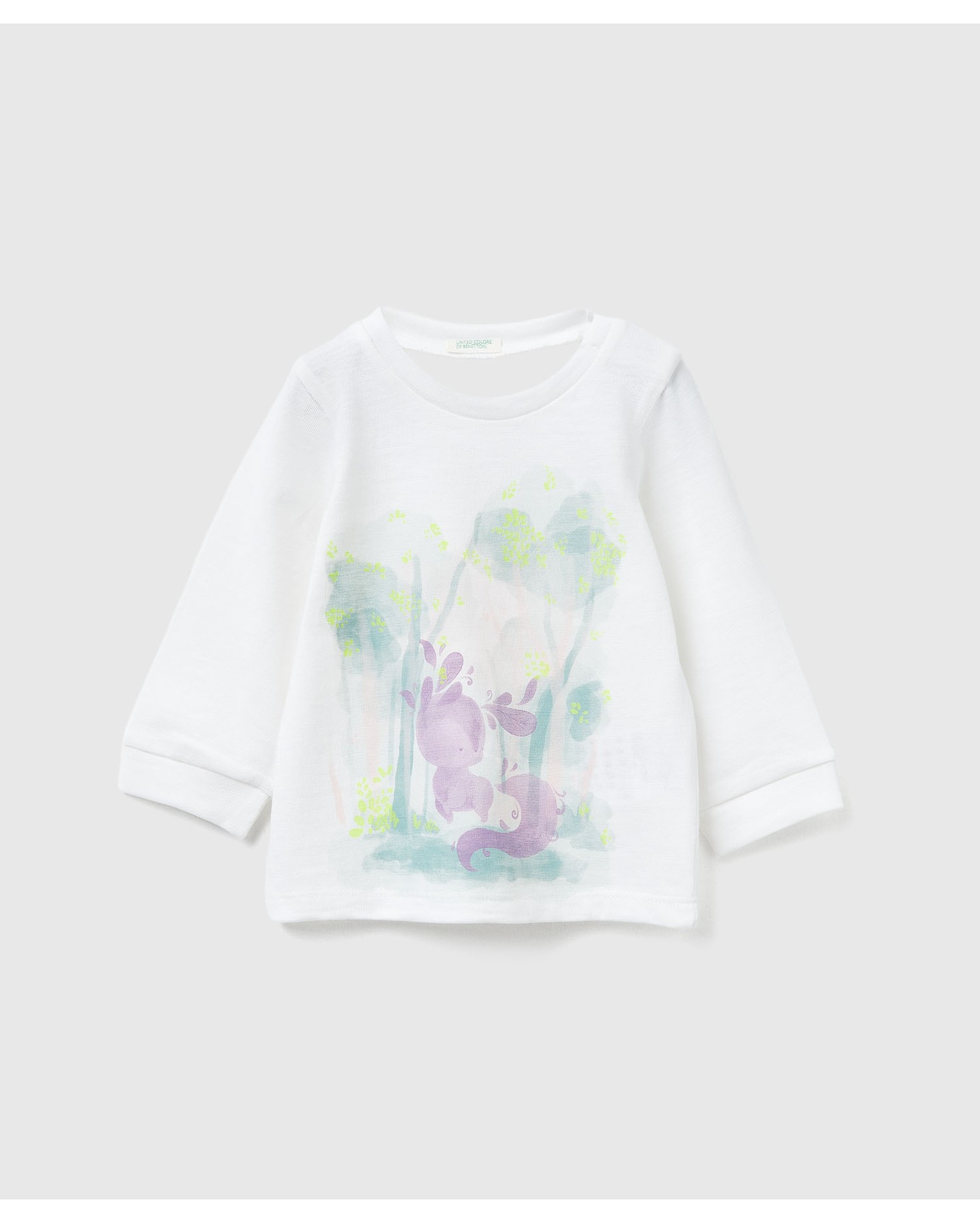 Лонгслив United Colors of Benetton 25A_3TAMA106P_074 - фото 1