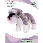 Мягкая игрушка GULLIVER toys собака Шнауцер 27см