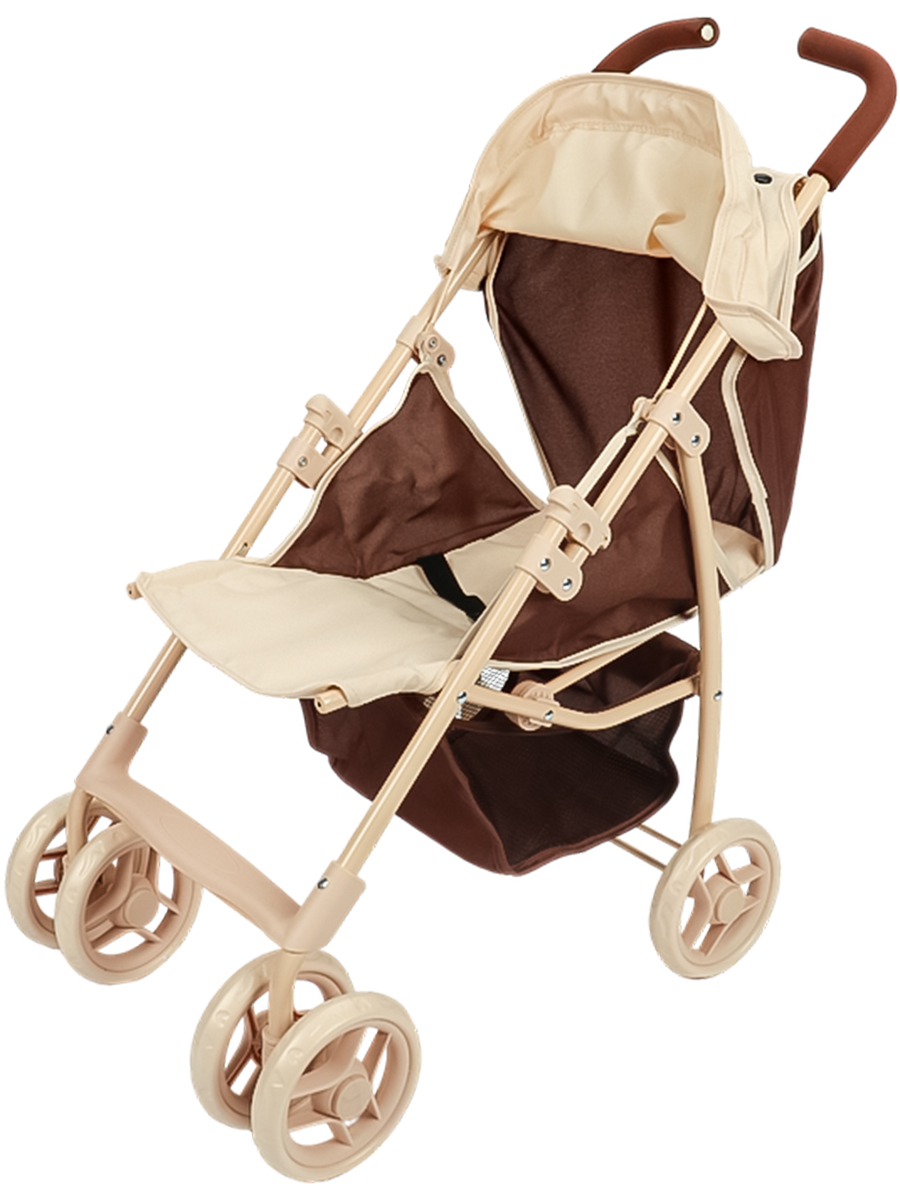 Коляска-трость для кукол Рыжий кот 9351A-BB - фото 5