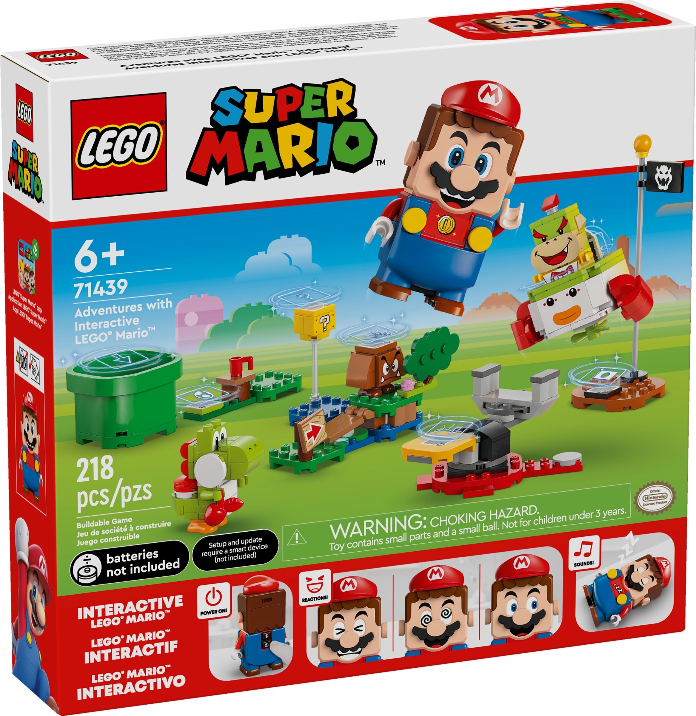 Конструктор LEGO Super Mario 71439 218 дет. - фото 1