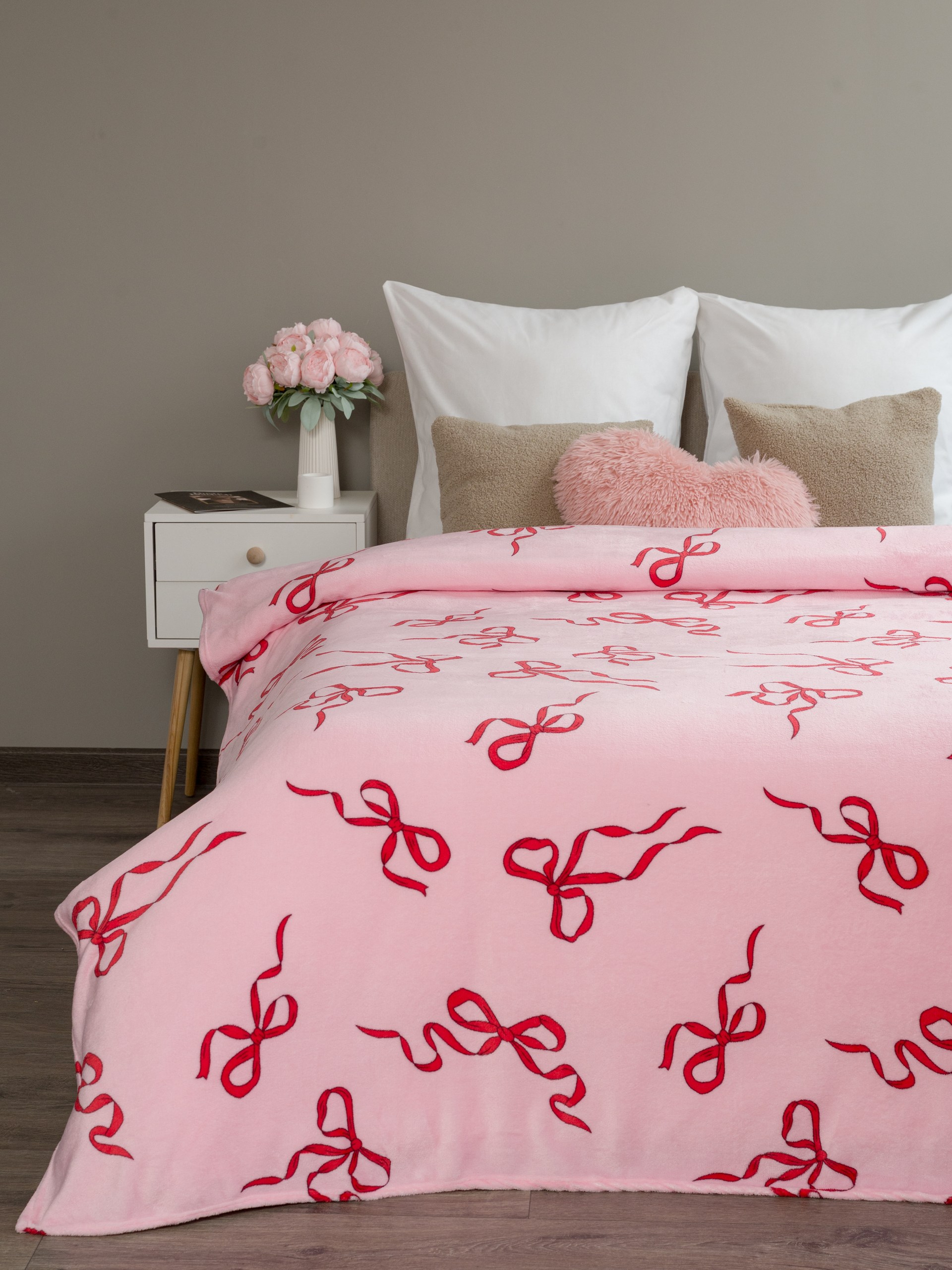 Плед Павлинка Аэро Софт Бантики 200 x 220 см - фото 5