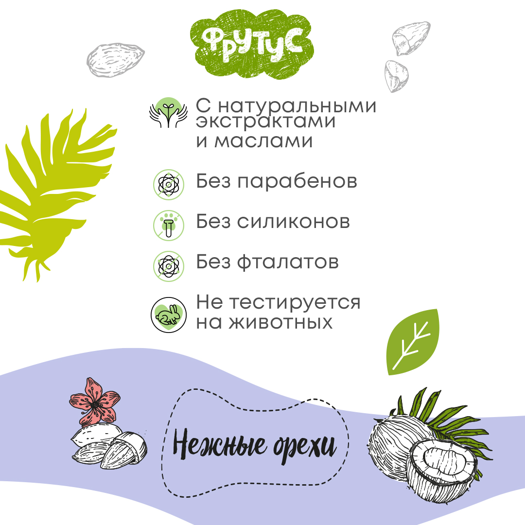 Мыло жидкое ФРУТУС 500 г - фото 2