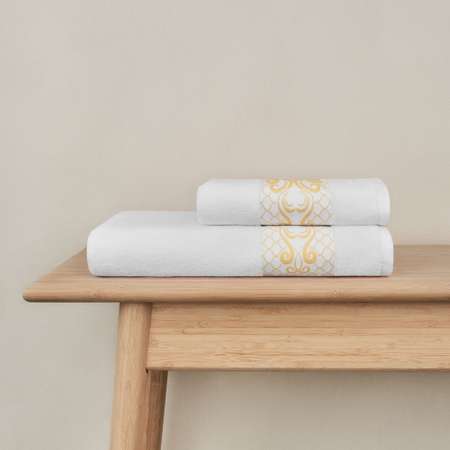 Полотенце Arya Home Collection крестильное махровое 70x140 с вышивкой