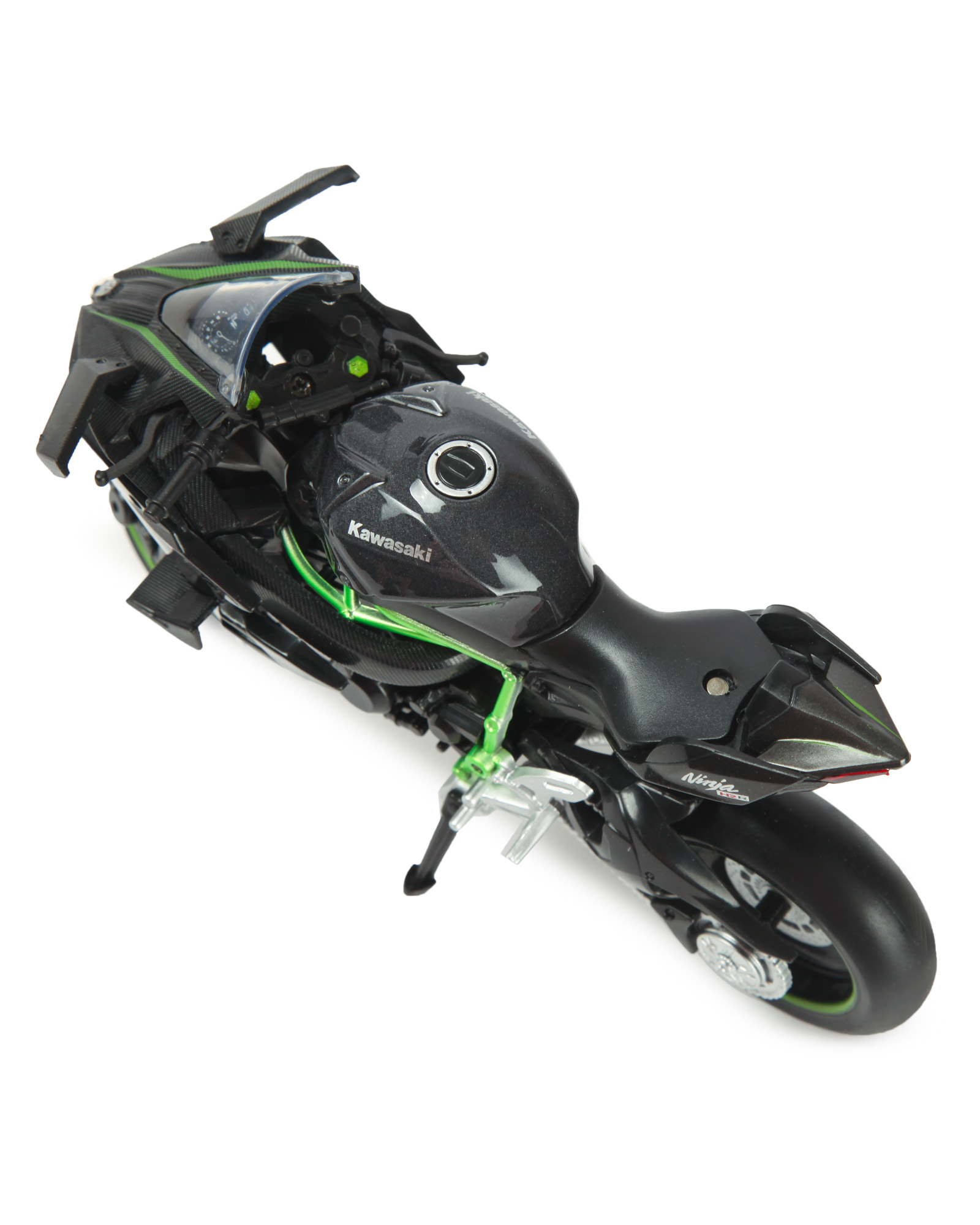 Мотоцикл Mobicaro Kawasaki 1:12 68496A - фото 6
