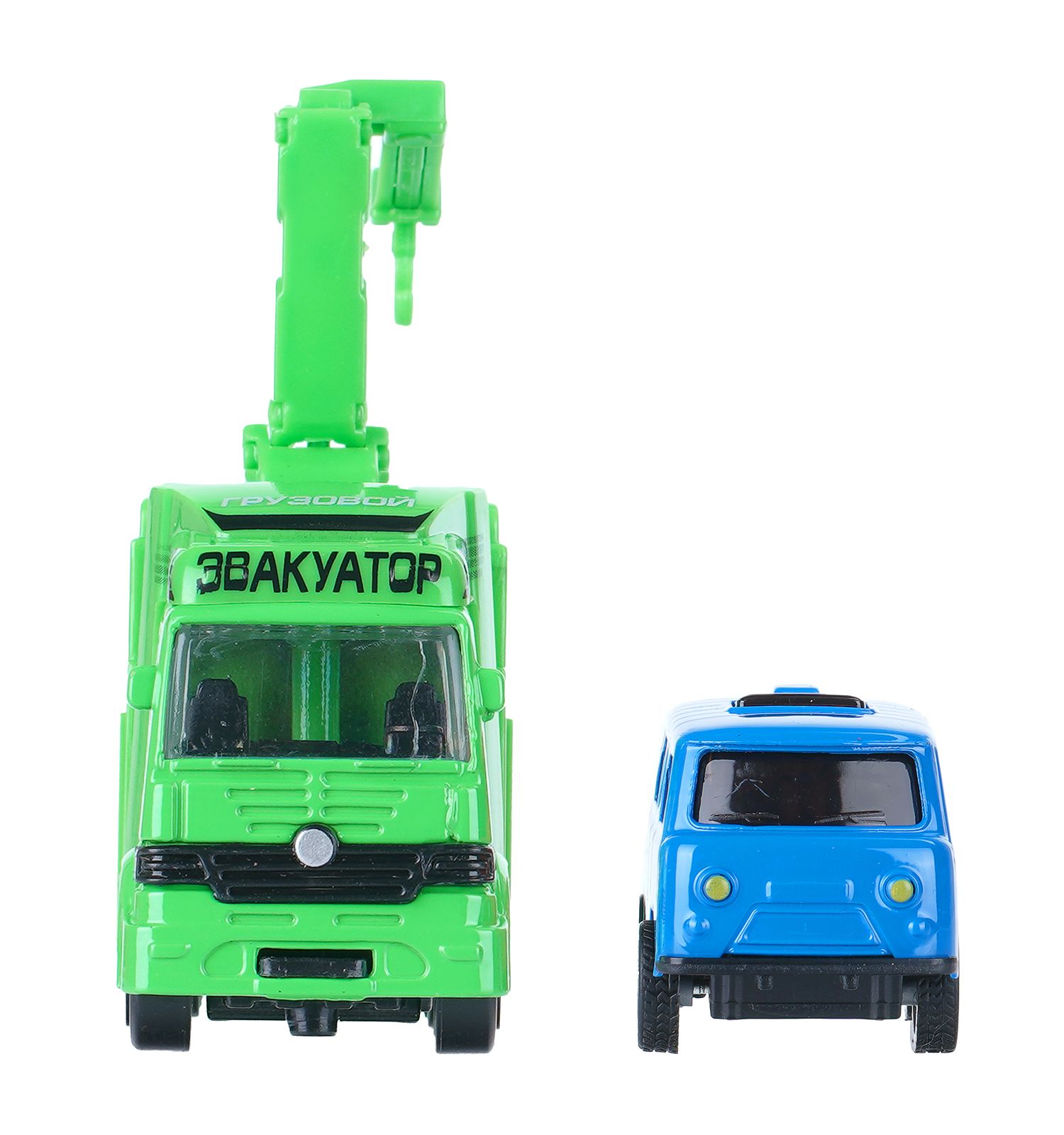 Игровой набор Технопарк УАЗ 452 +Эвакуатор 416408 - фото 3