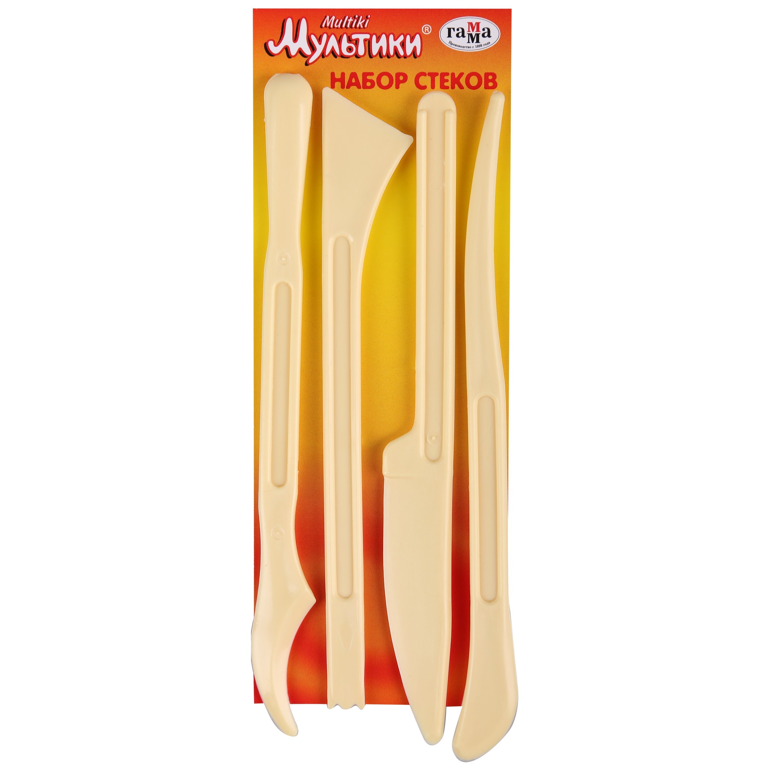 Стек для лепки ГАММА 4 шт. - фото 2